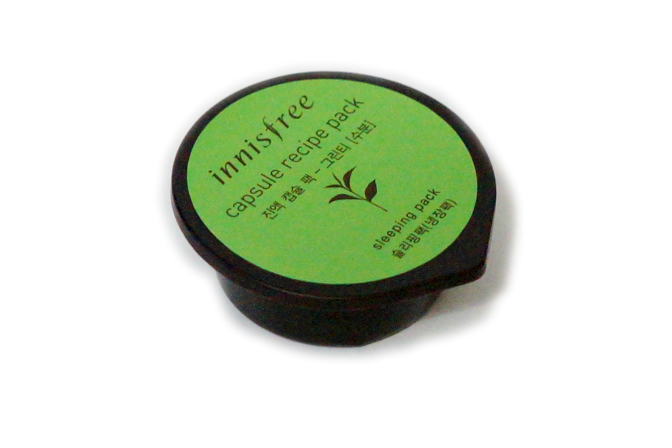 Innisfree Capsule Recipe Pack in Green Tea Review Jello Beans