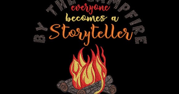 Campfire jessecmault with a quote jessecmault design