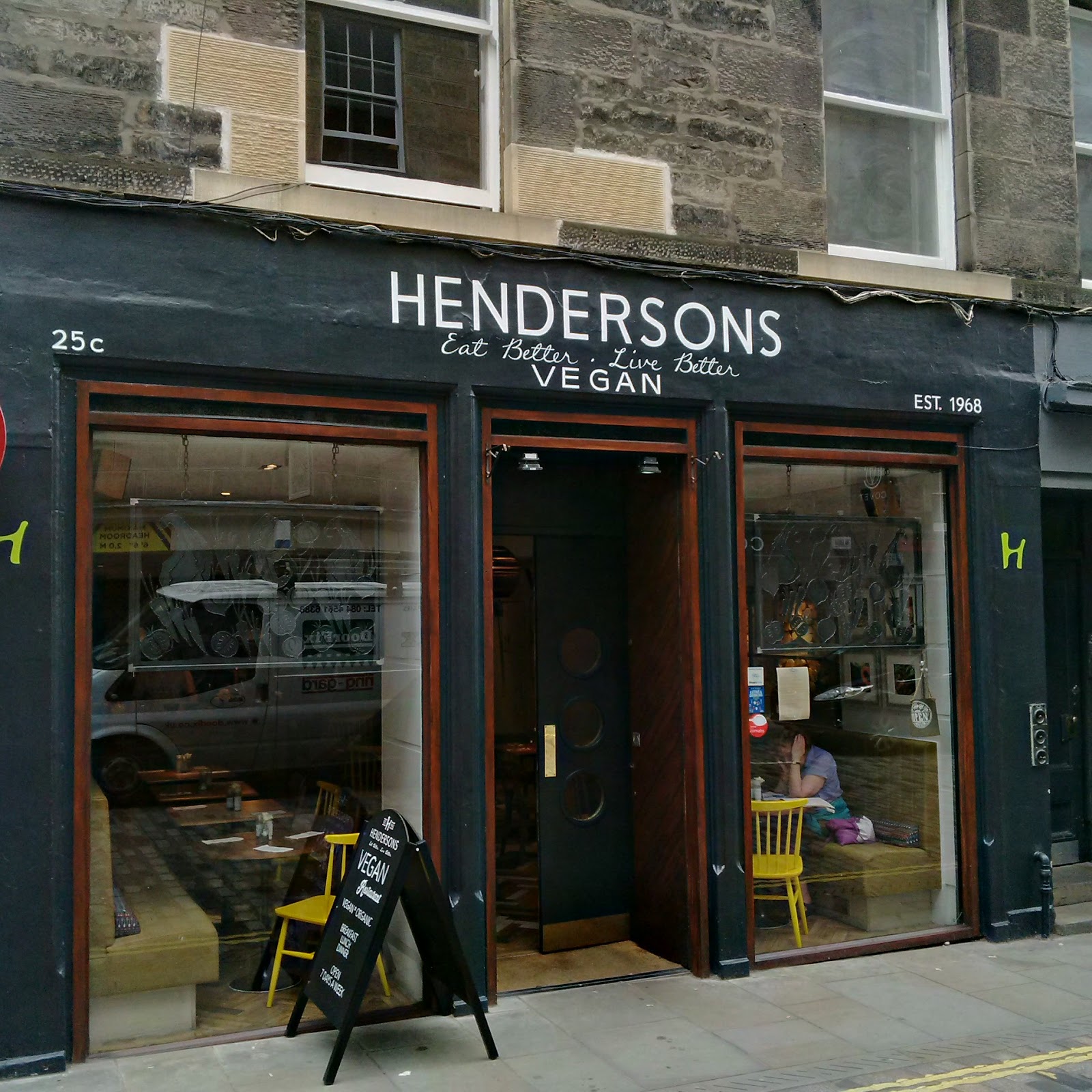 Vegan Olive Hendersons Vegan Restaurant Thistle Street Edinburgh 22nd