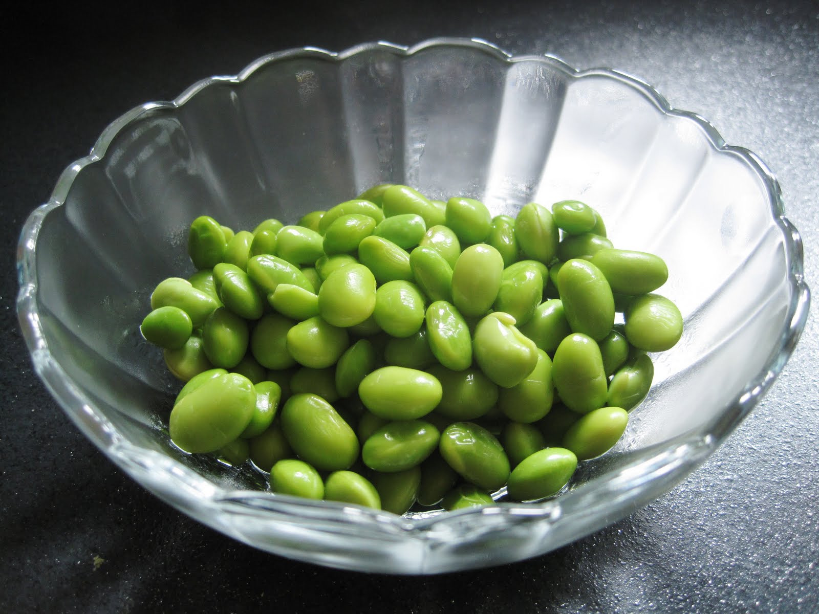 Vintage Pink Treasures Blog Edamame & Asparagus Salad