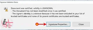CCC Certificate E Certificate Signature Verification
