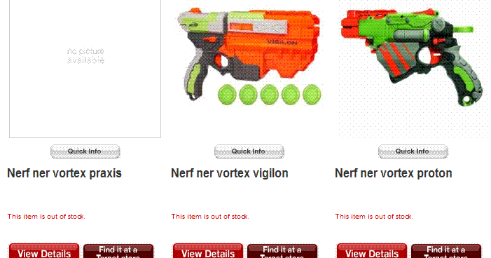 nerf vortex target