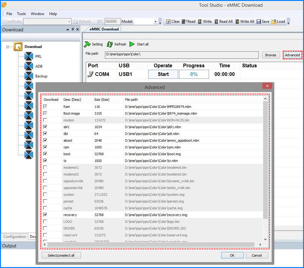 Emmc dl tool download