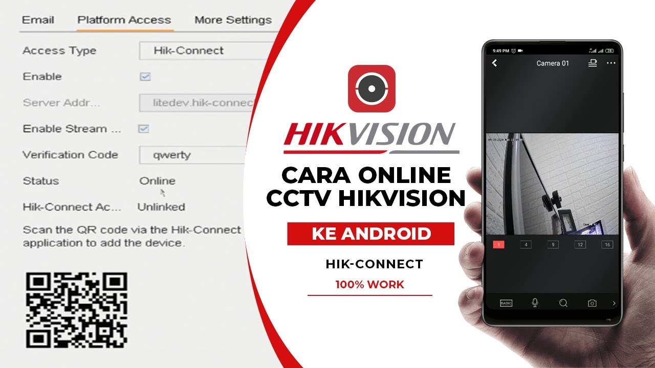 Cara Setting Online DVR Hikvision Setting Online CCTV Hikvision