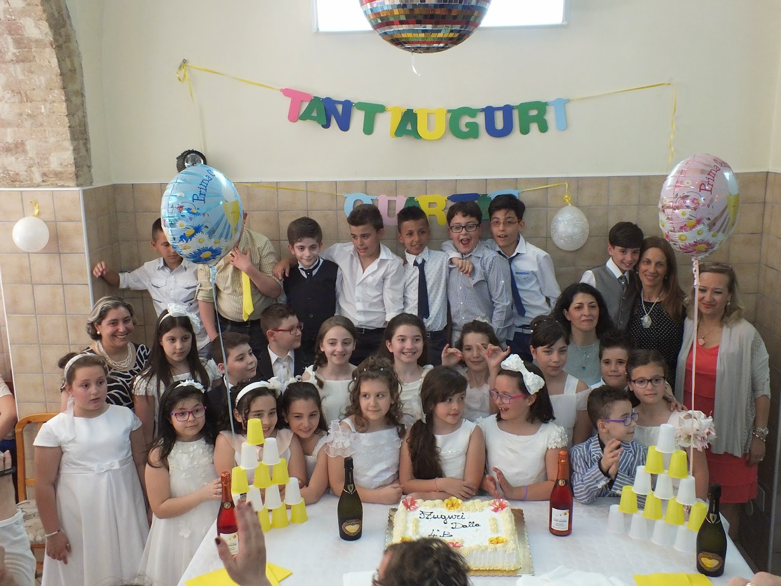 La classe della Maestra Conci: Festa prima comunione