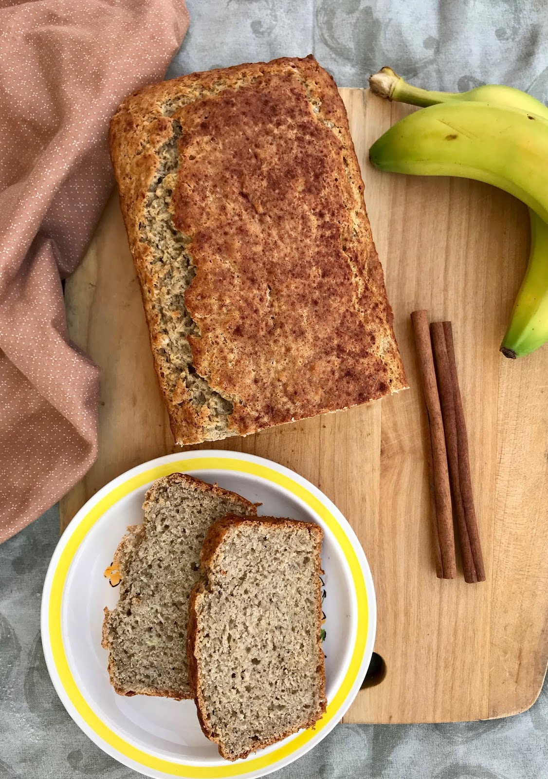 Savory Moments Sourdough banana bread
