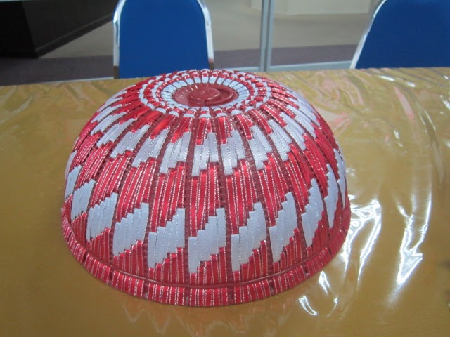 Corak Anyaman Tudung Saji / Insyirah Corner 2U : Anyaman sulam reben