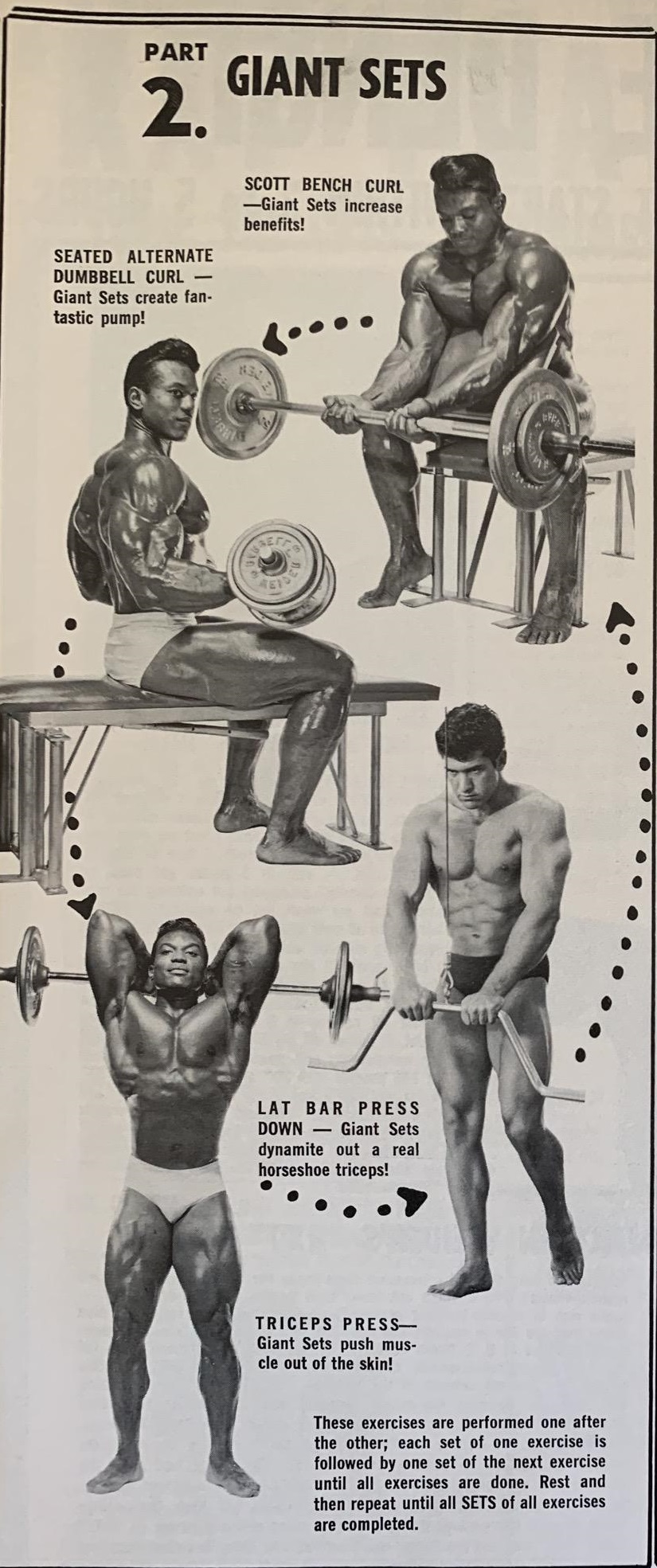 The Tight Tan Slacks of Dezso Ban Sergio Oliva Arm