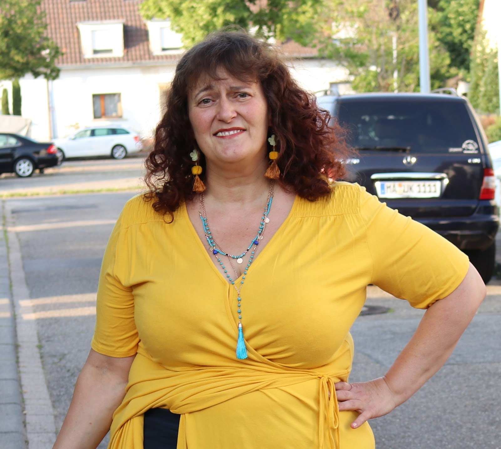 Kleid Uber Hose Der Trendtest Tinaspinkfriday Grosse Mit Stil Plus Size Fashion Blog Mode Und Lifestyle U50