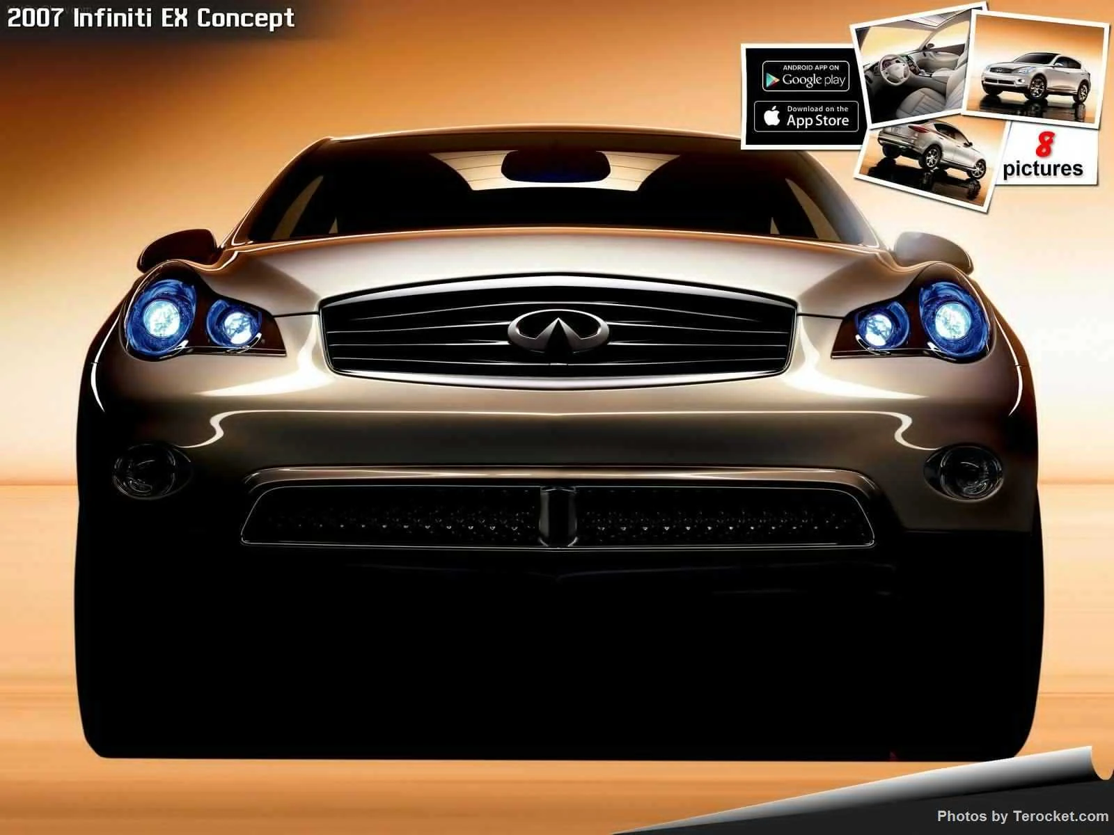 Hình ảnh xe ô tô Infiniti EX Concept 2007 & nội ngoại thất