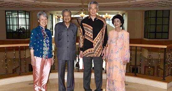 PM-Singapura-Lee-Hsien-Loong-dan-isteri-melawat-Tun-Mahathir-dan-Tun-Siti-Hasmah
