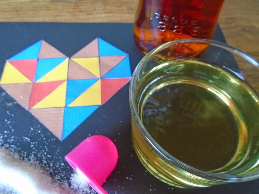 como hacer el álmibar,jarabe simple o syrup, con ron