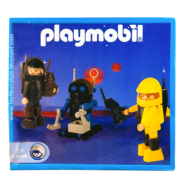 Playmobil PLAYMO SPACE 3908 - ANTEX Astronauta con robot recolector / 2000-2020 (Playmobil PLAYMO SPACE)