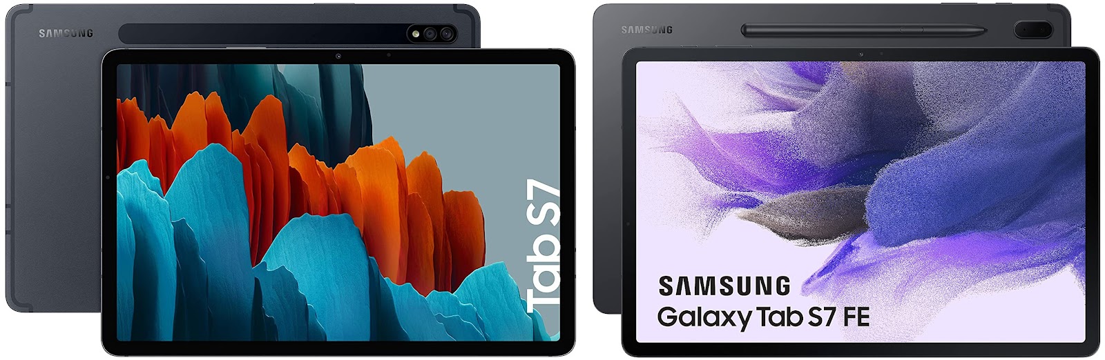 Samsung Galaxy Tab S7 vs Samsung Galaxy Tab S7 FE