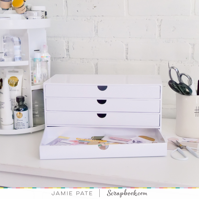 jamie pate: How To Get Organized : 4 Drawer Organizer
