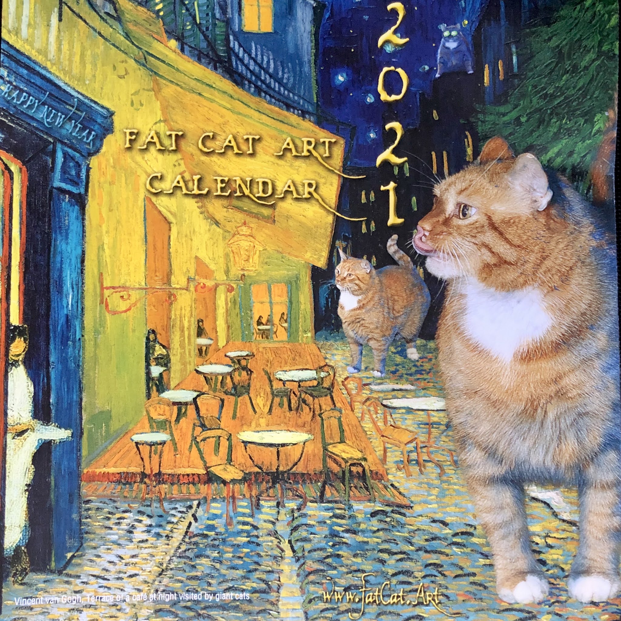 Eastside Cats: 2021 FatCatArt Calendar!