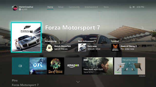 تحديث جهاز Xbox One الجديد يغير تماما من واجهة المستخدم 