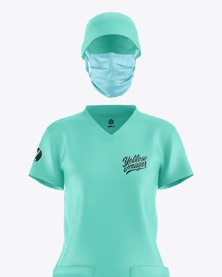 Nurse Uniform Mockup