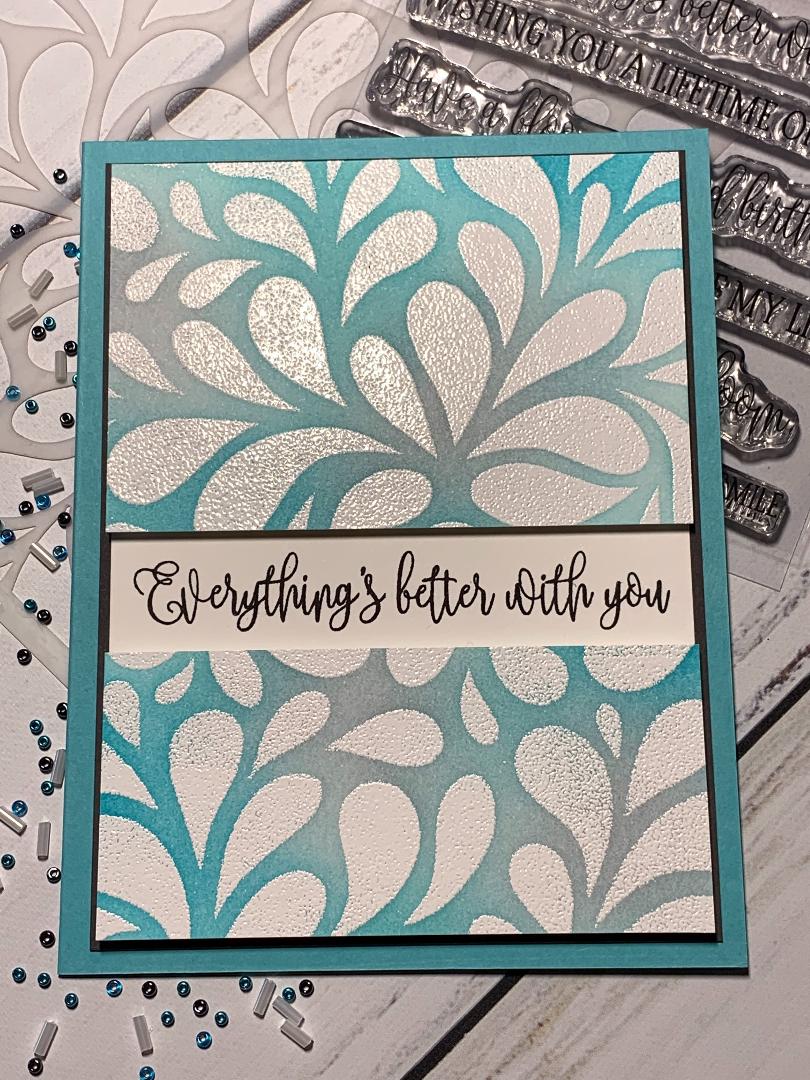 Embossing With Stencils