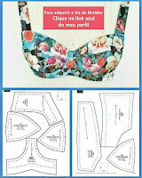 Ropa interior femenina DIY con moldes y medidas