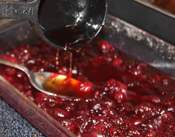 this is fresh cranberry sauce
