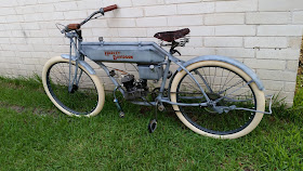 1910 Harley Board Track Replica Motorized Bicycle