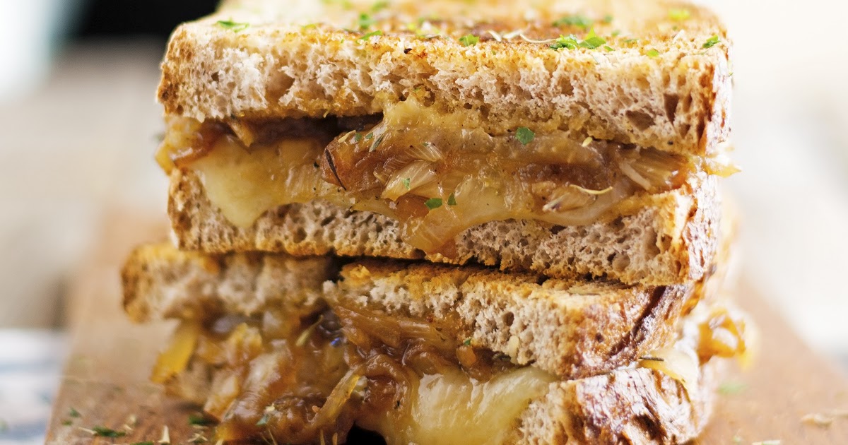 The Iron You French Onion Soup Grilled Cheese