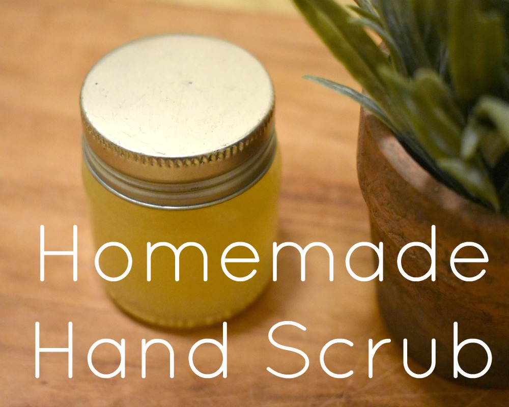 Homemade Hand Scrub Whimsical Mumblings