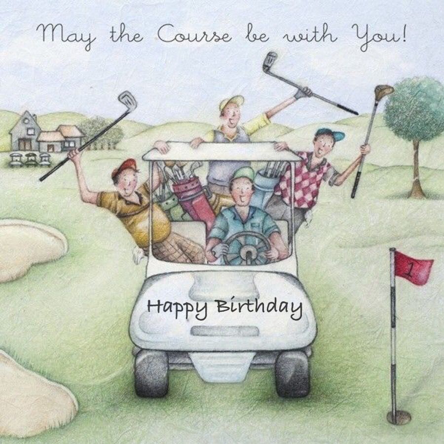 happy birthday golf funny