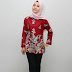 Model Baju Batik Muslim Untuk Ke Kantor