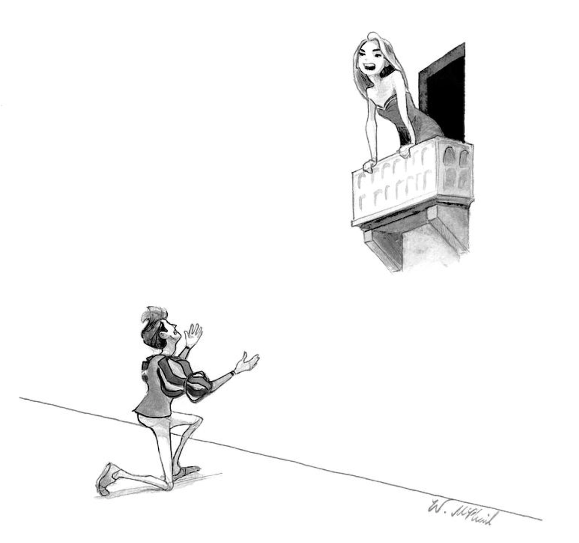 Ромео и Джульетта карикатура