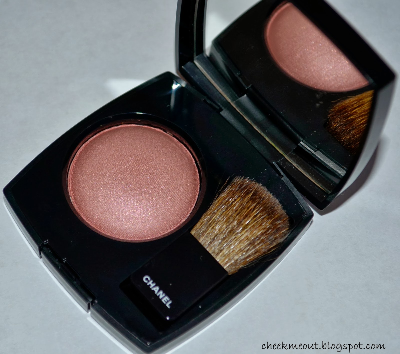 chanel joues contraste rose bronze