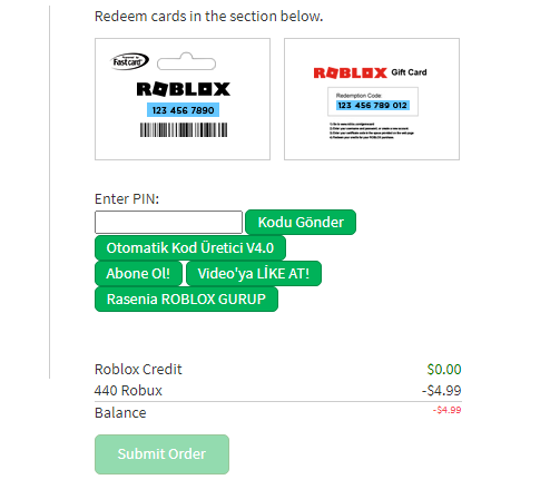 Roblox Robux Promo Code Generator V4 Hilesi  