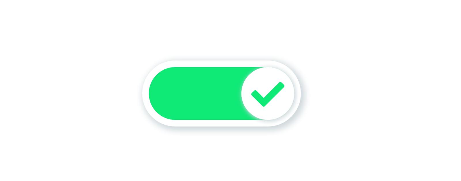 Add a second symbol to the CSS Toggle Switch