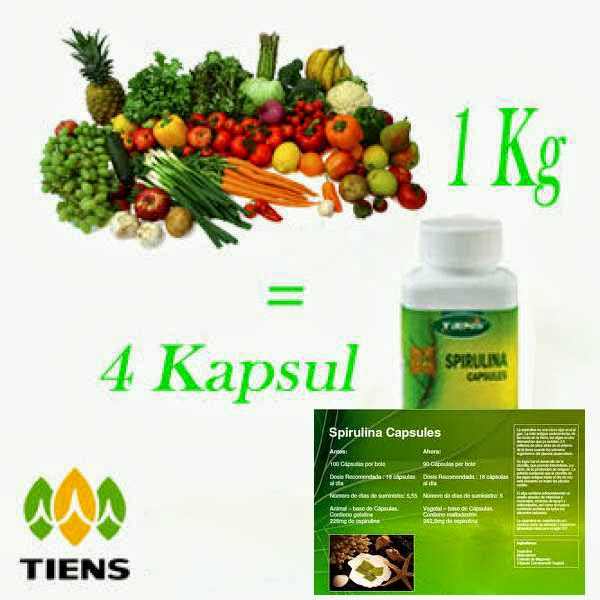 Makanan Peninggi Badan SPIRULINA Peninggi Badan NHCP TIENS Obat