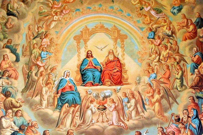 Today's Mass: Honouring All the Saints.