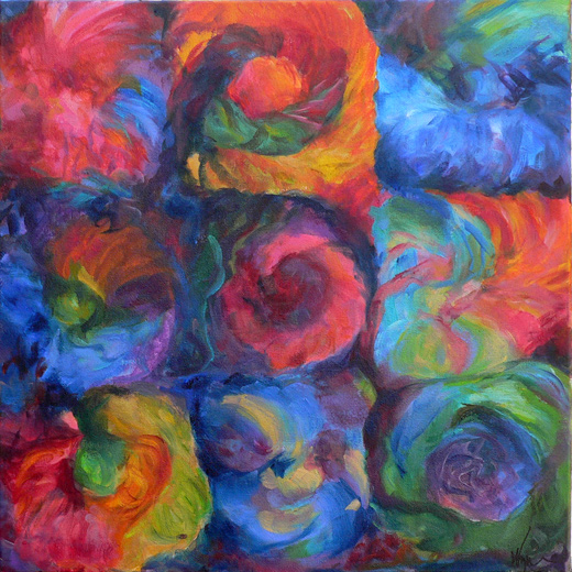 Kay Wyne Fine Art Blog Yarn Abstract