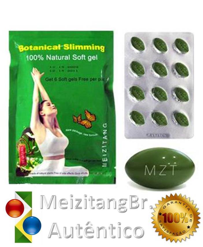 Meizitang Brazil Botanical Slimming Soft Gel 100 Natural Meizitang