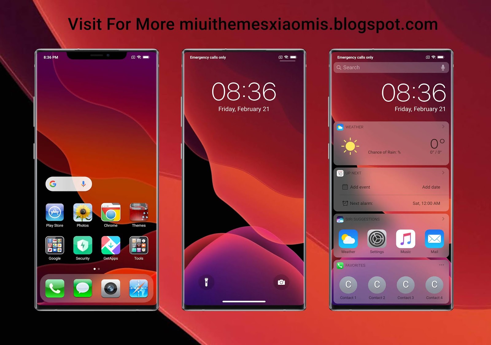 Xiaomi приложение темы