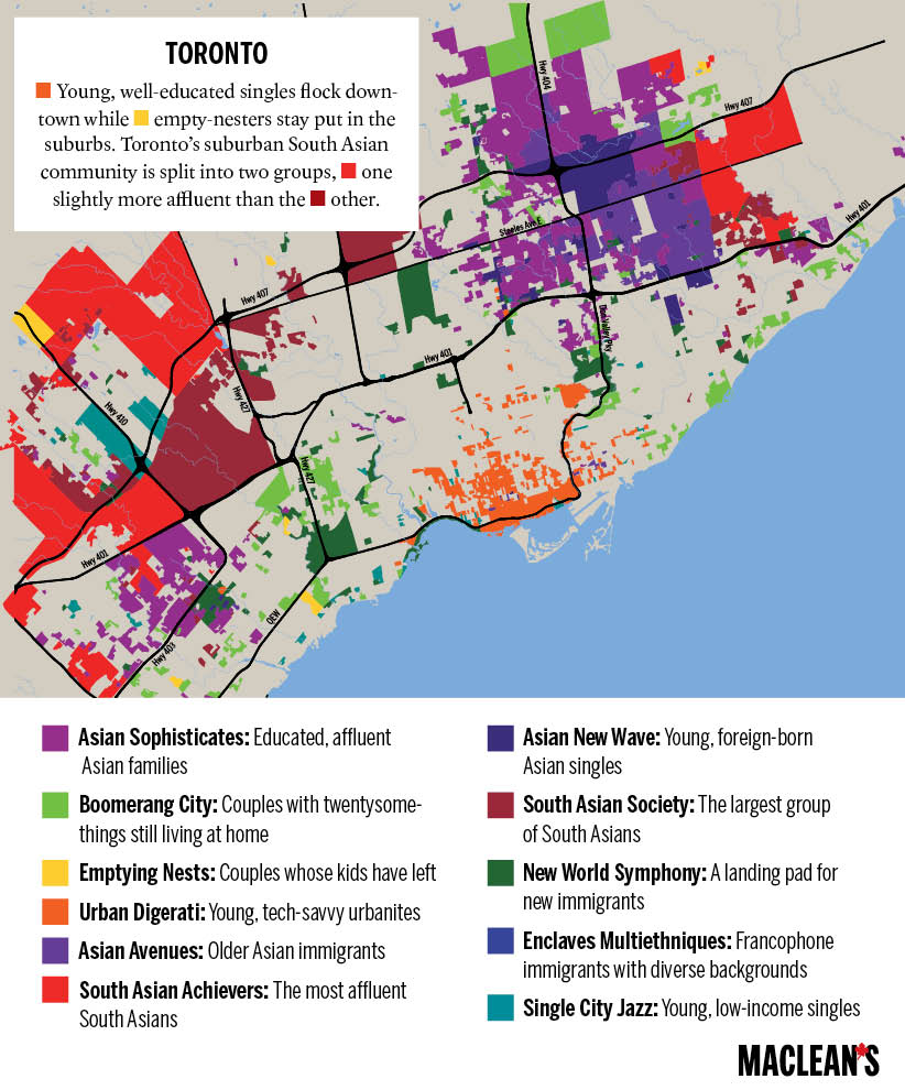 An analysis of population changes in the cities of canada
