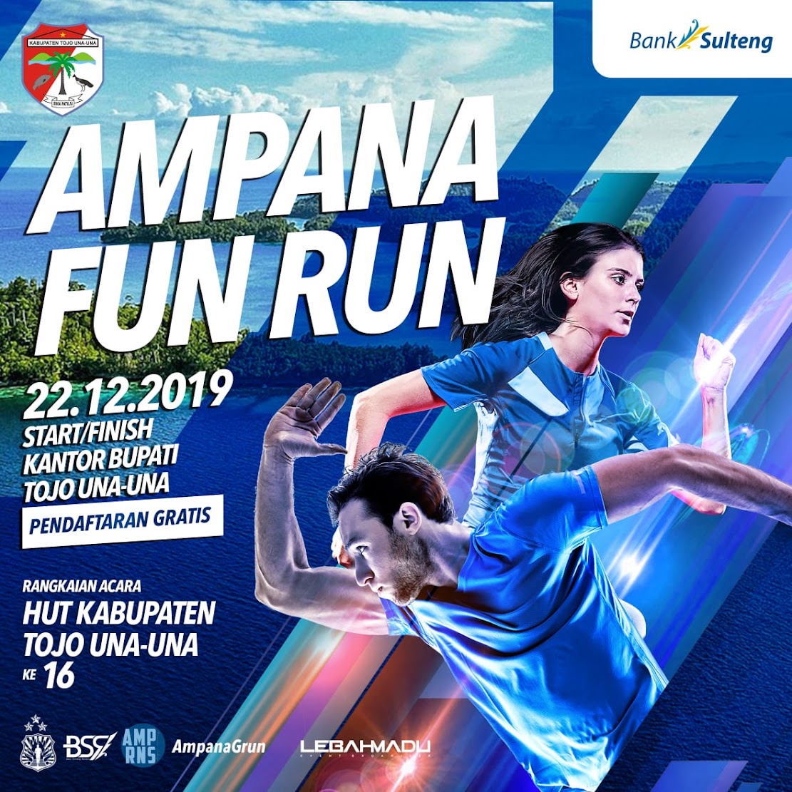 Ampana Fun Run - Tojo Una-Una • 2019