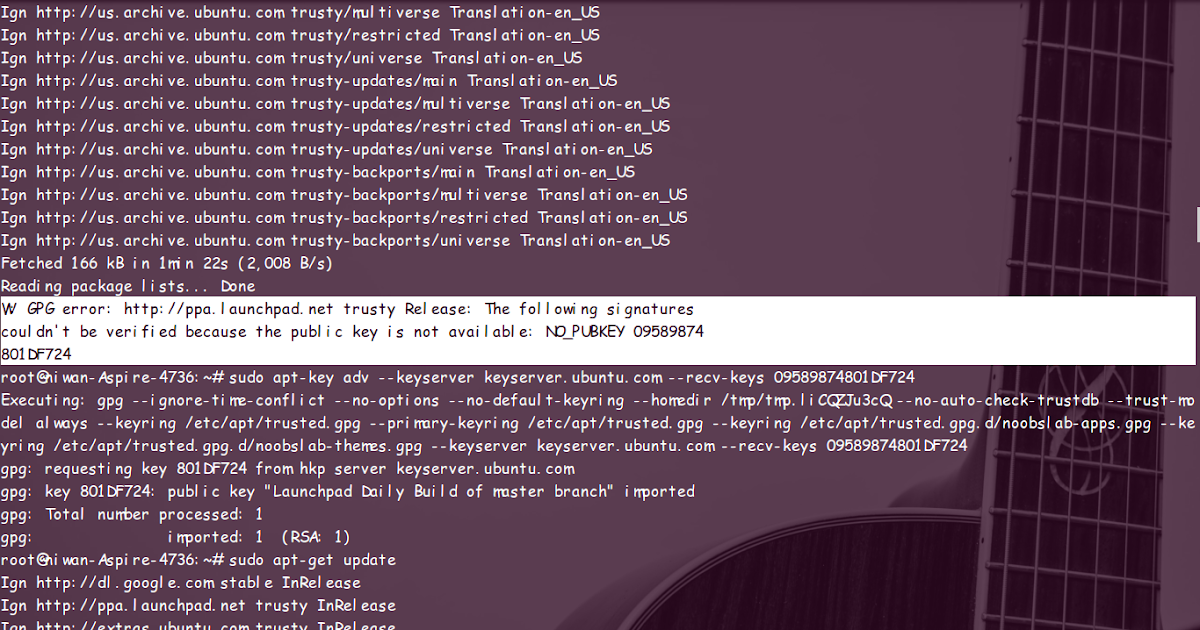 Ubuntu no pubkey. Ubuntu no pubkey