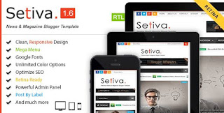 Setiva Blogger Template FREE Download Setiva Blogger Template FREE Download