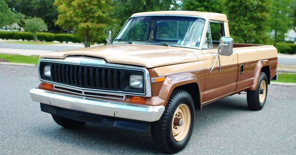1981 Jeep J20 4x4 Pickup Truck With Only 27,000 Original Miles