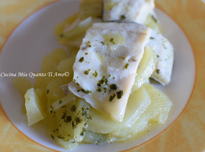 Orata e patate in vasocottura