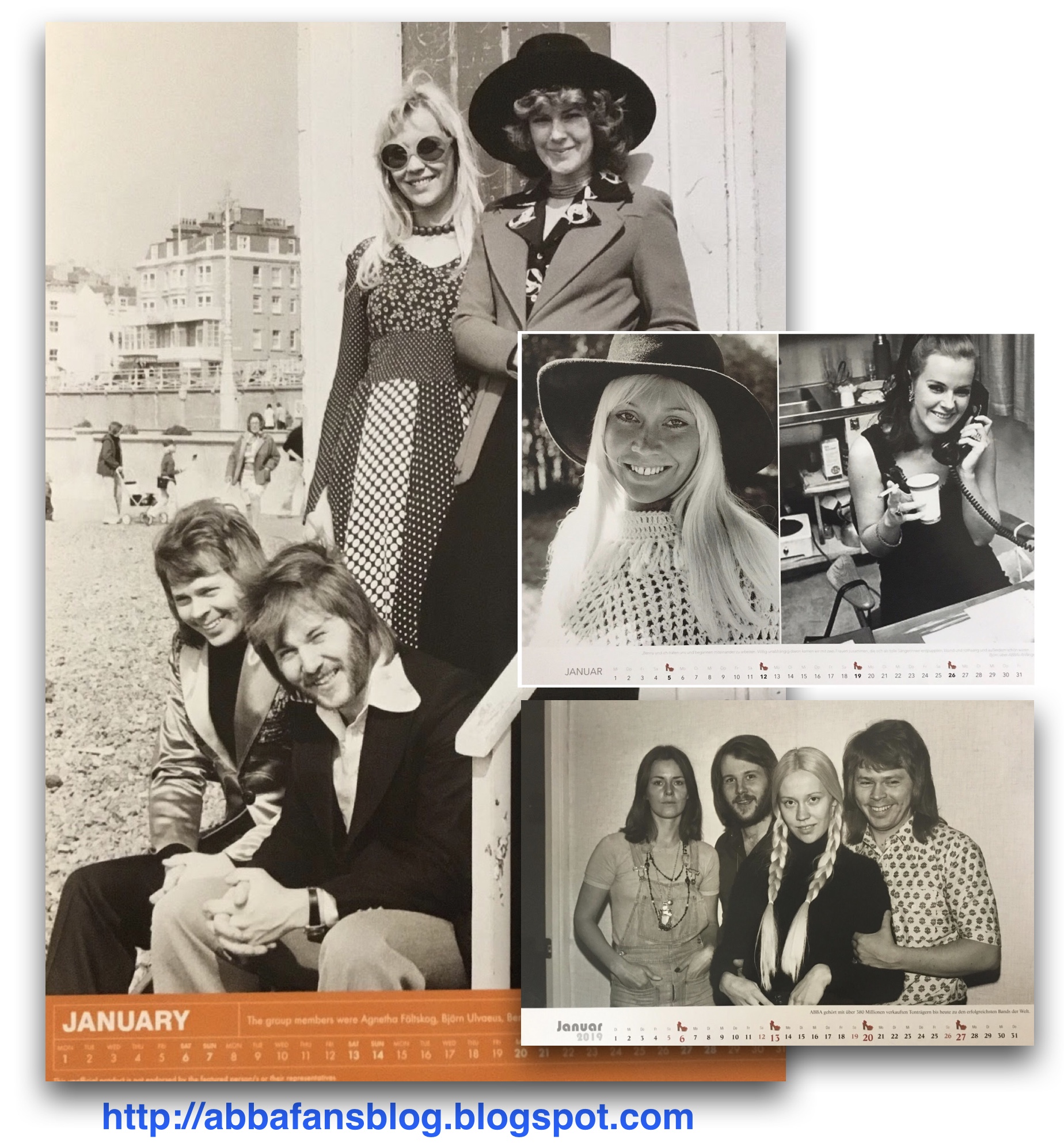 Abba Calendar 2025 Etty Olympe