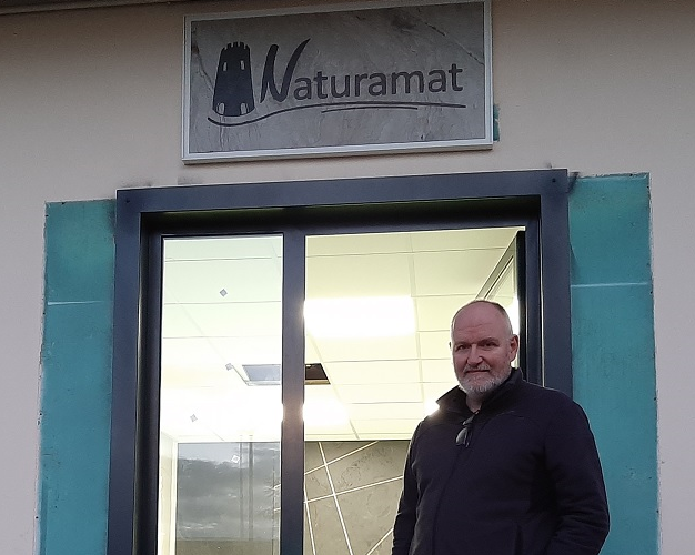 Laurent GOMEZ et sa startup industrielle NATURAMAT