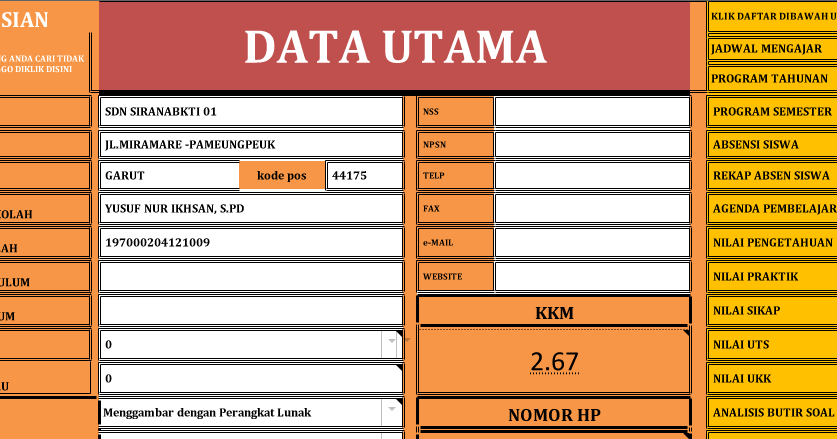 Download Administrasi Guru Kelas Sd / Free Download