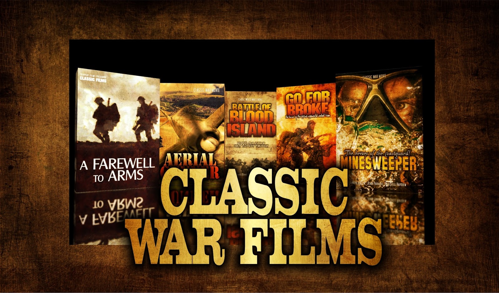 Classic Vintage Retro Movies Films & WWII Documentaries WAR FILMS