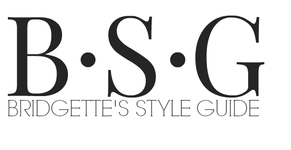 Bridgette's Style Guide